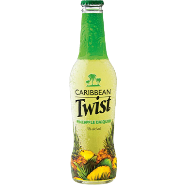Caribbean Twist Pineapple Daiquiri - Glass Bottle 6 Pack